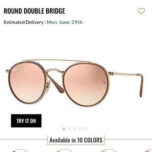 Ray-Ban Round Double Bridge Sunglasses